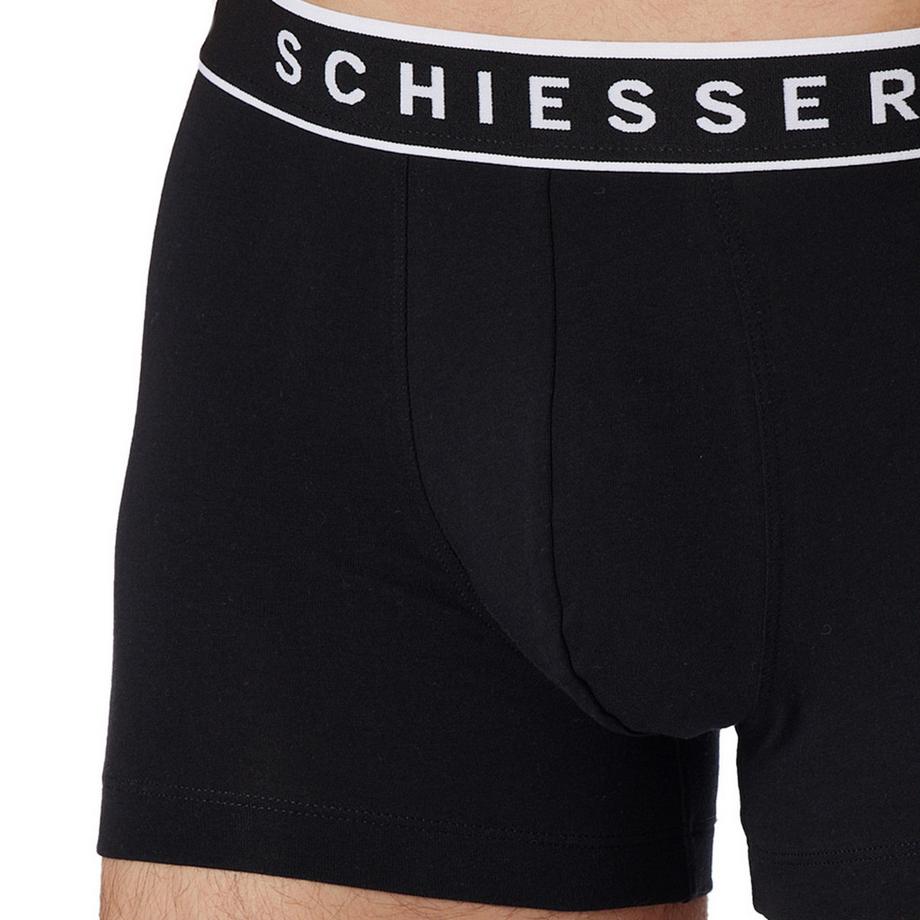 Schiesser Confezione da 6 Shorts Cotone Biologico  