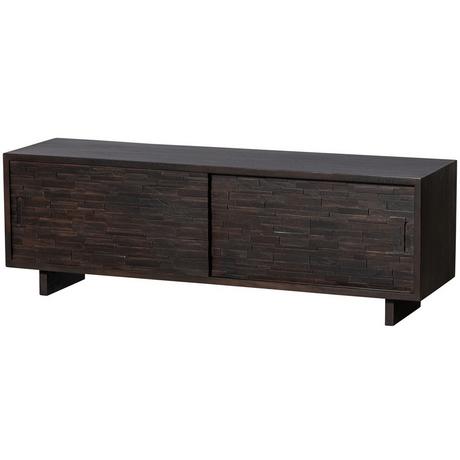 mutoni Credenza TV Til legno di mango marrone scuro 150  