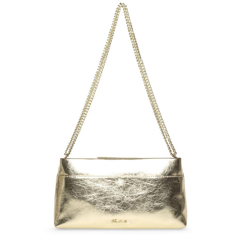 STEVE MADDEN Clutch mit Blütendetail und Kettenriemen  