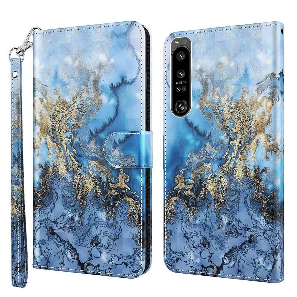 Cover-Discount  Sony Xperia 1 Iv - Custodia In Pelle 