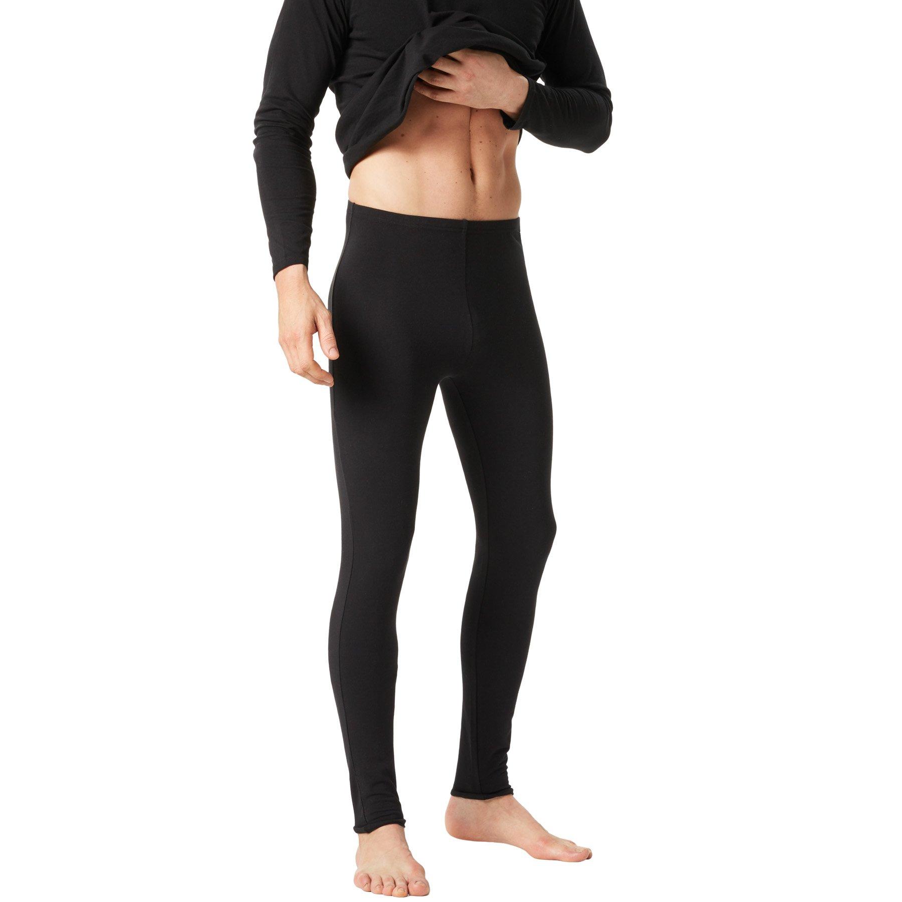 Image of Leggings Männer Herren Schwarz M