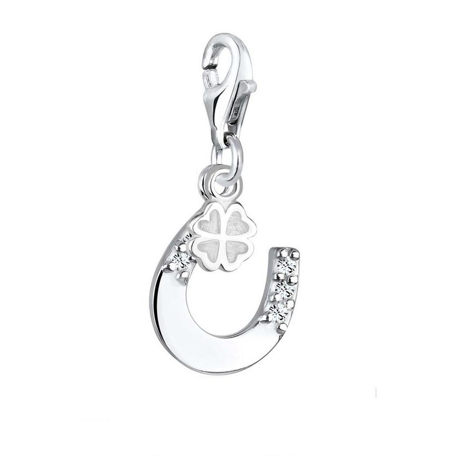 Elli  Charm Anhänger Glücksbringer Kristalle 