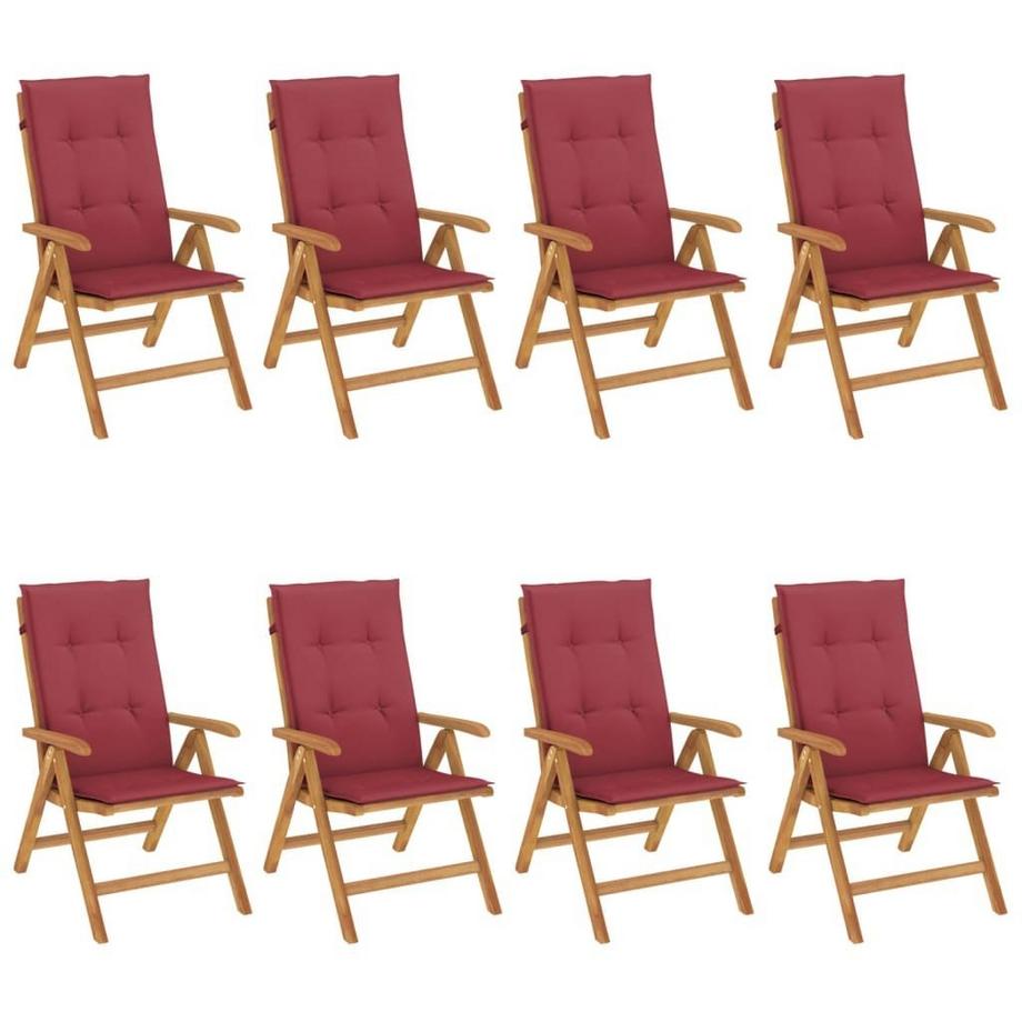 Chaise de jardin inclinable bois