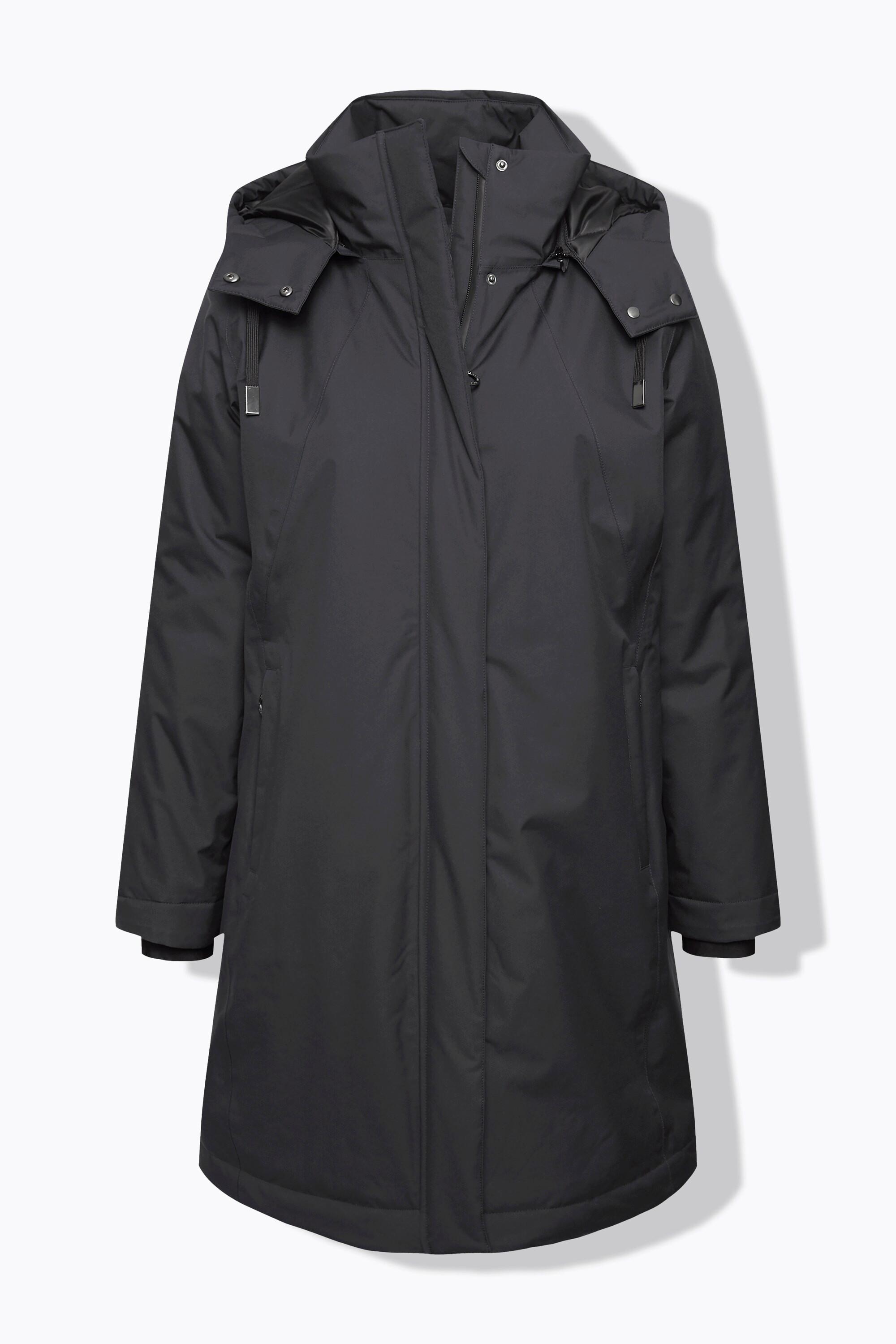 Ulla Popken  Veste HYPRAR Sympatex imperméable, capuche et poches zippées 