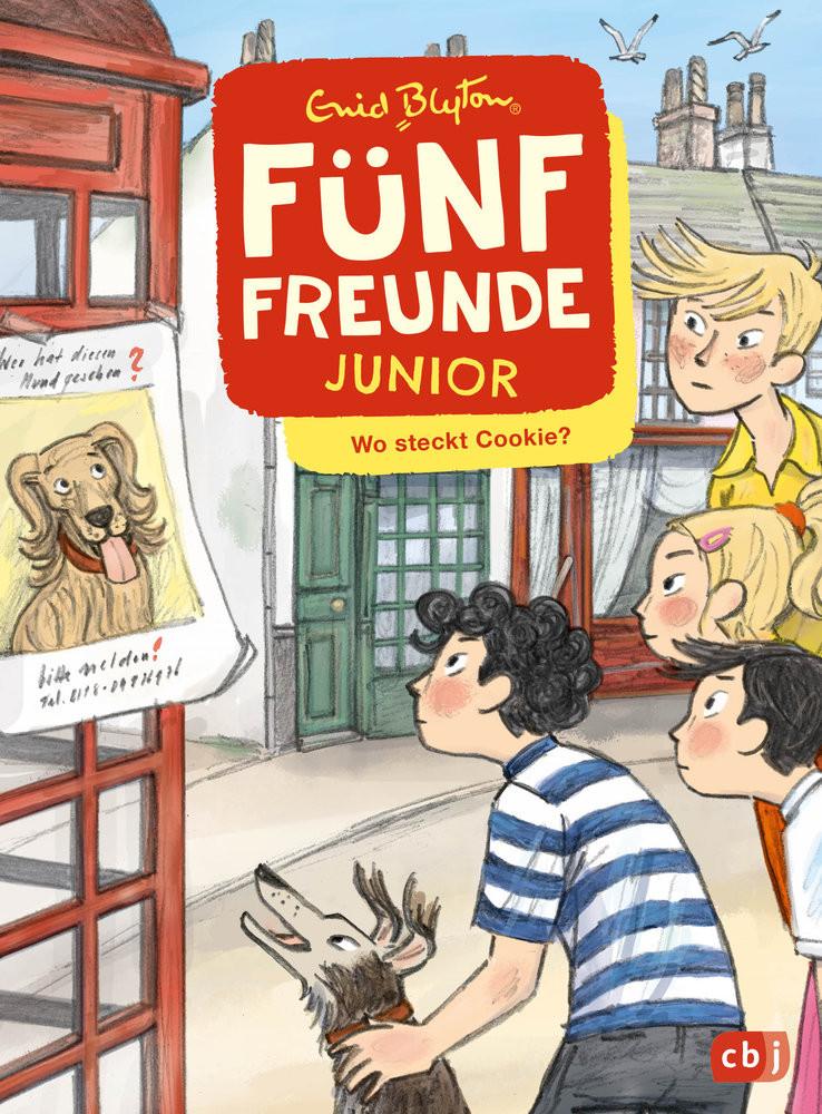 Fünf Freunde JUNIOR - Wo steckt Cookie? Blyton, Enid; Raidt, Gerda (Illustrationen); Mihr, Ute (Übersetzung) Gebundene Ausgabe 