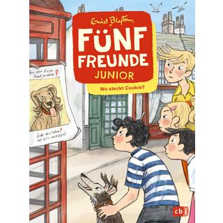 Fünf Freunde JUNIOR - Wo steckt Cookie? Blyton, Enid; Raidt, Gerda (Illustrationen); Mihr, Ute (Übersetzung) Gebundene Ausgabe 