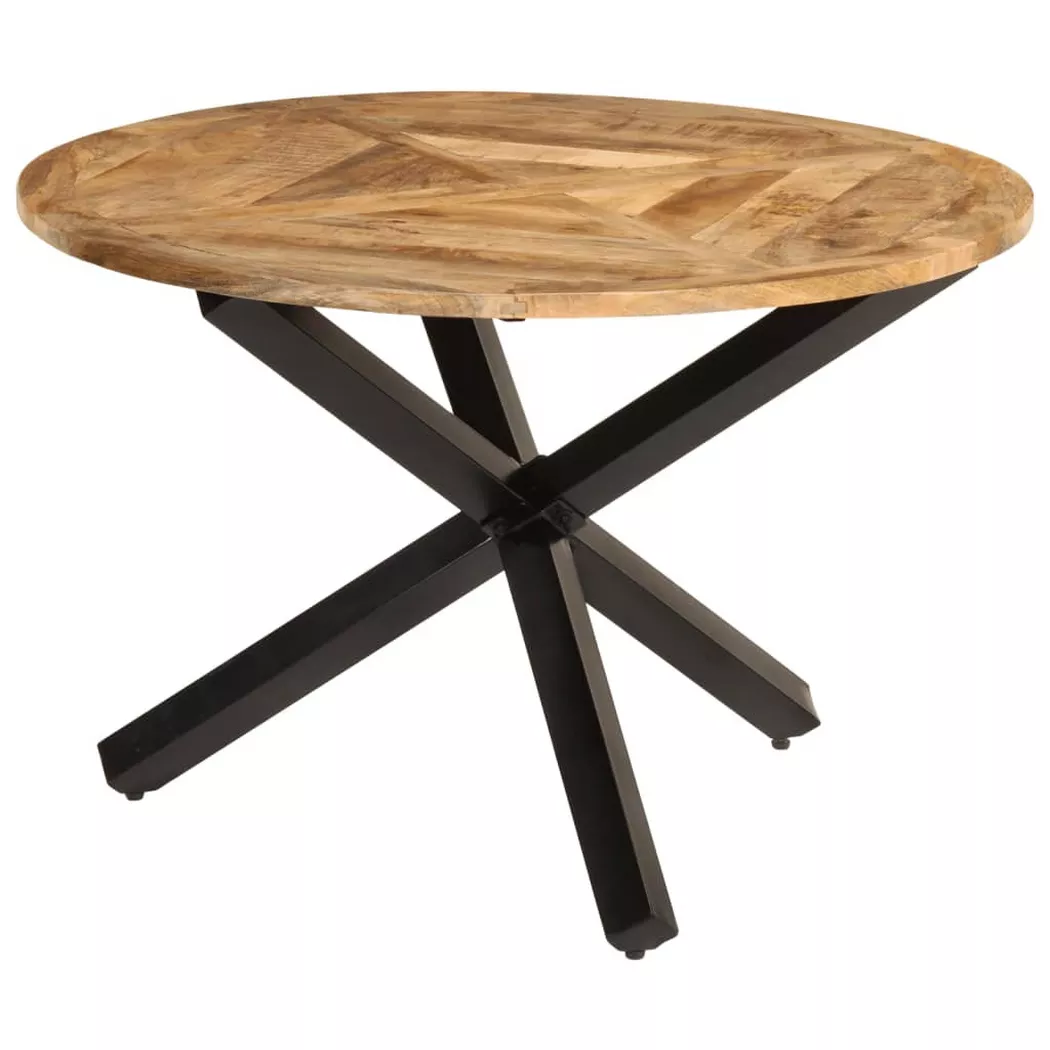 VidaXL - Table à manger bois, One Size, Marron