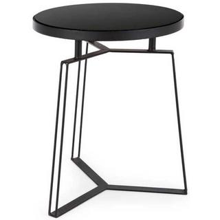 mutoni Table d'appoint Zaira Noir 50x50  