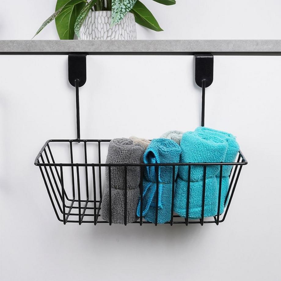 Storage solutions  Ablagekorb für Schranktüren und Duschkabinen 