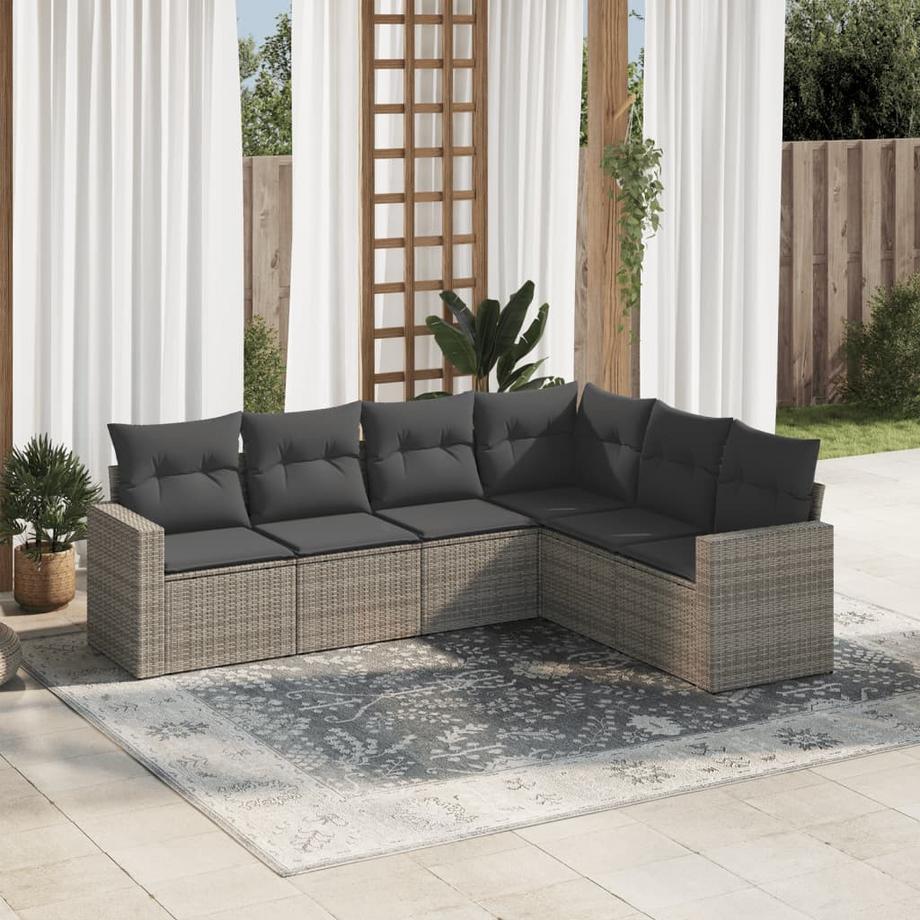 VidaXL Garten sofagarnitur poly-rattan  