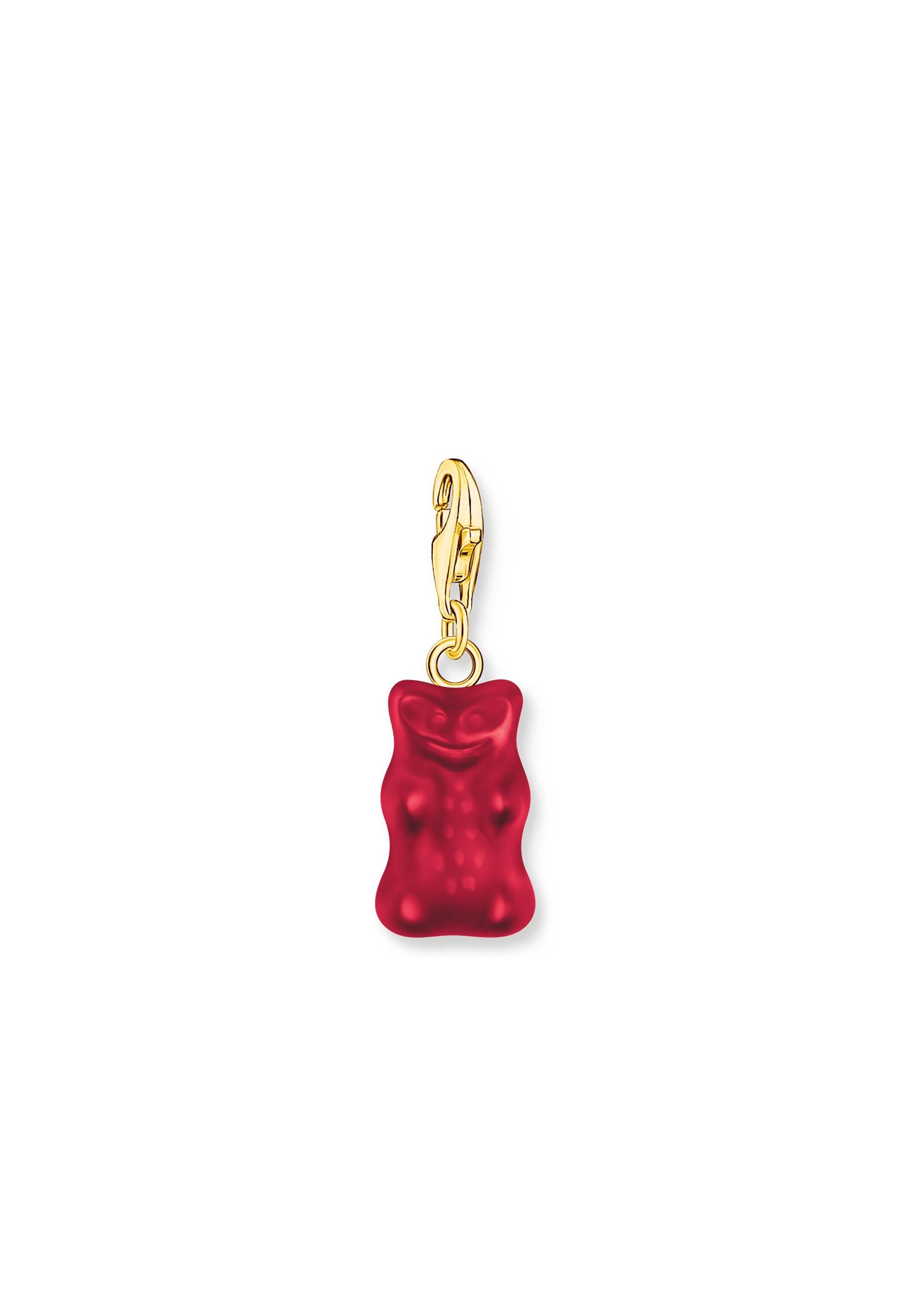 Image of Charm Haribo Rot Goldbär Damen Gold ONE SIZE