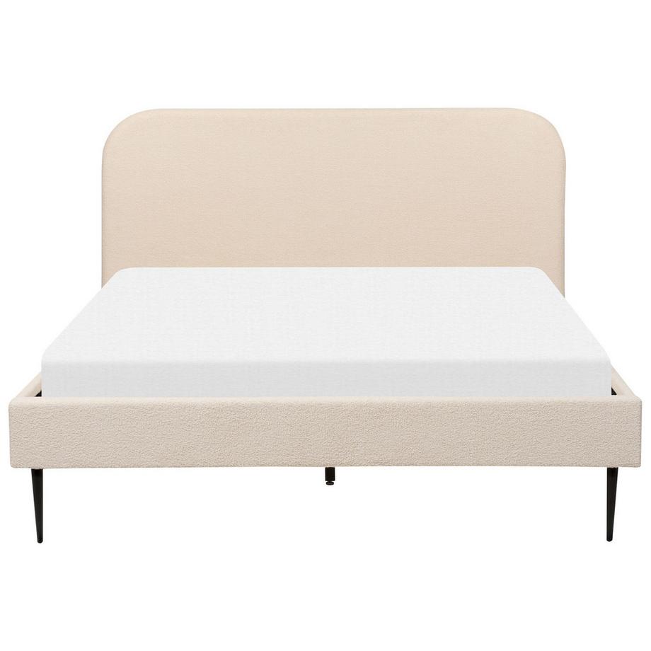 Beliani Letto en Bouclé Glamour FLAYAT  