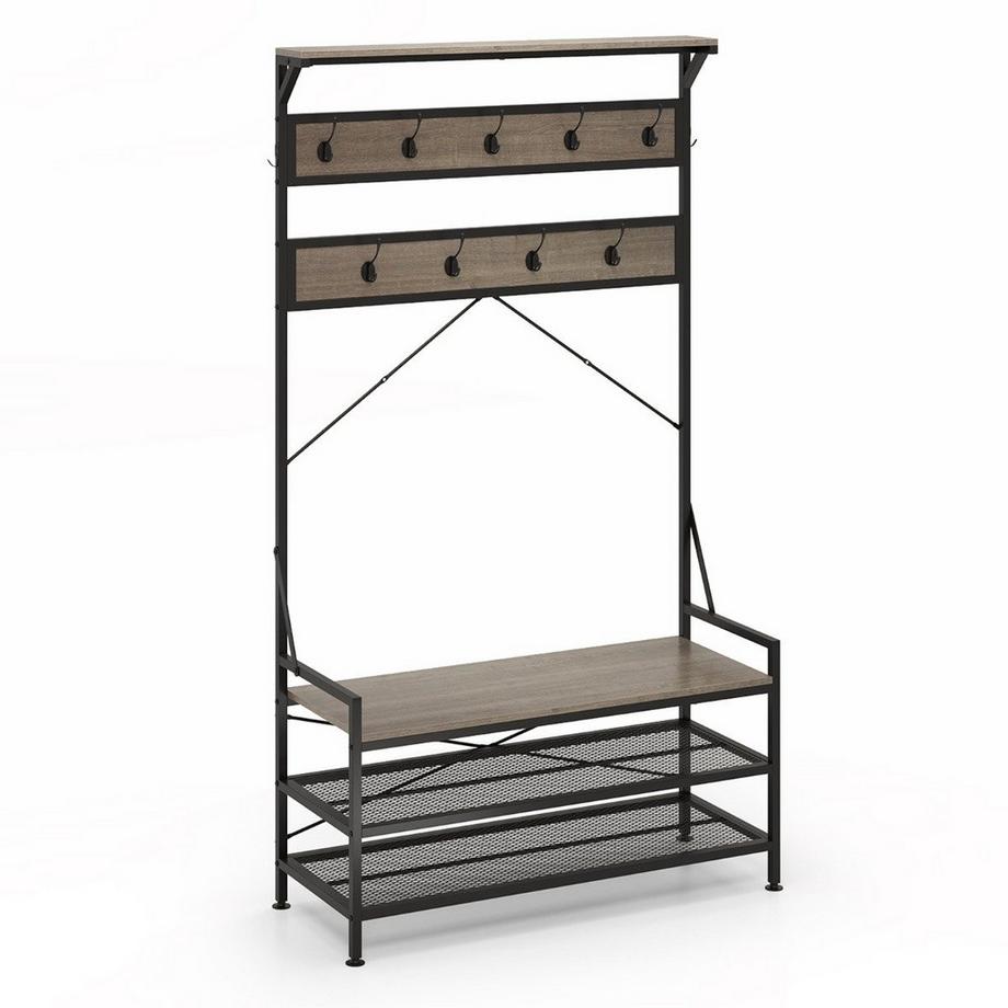 Garderobenständer mit Schuhablage