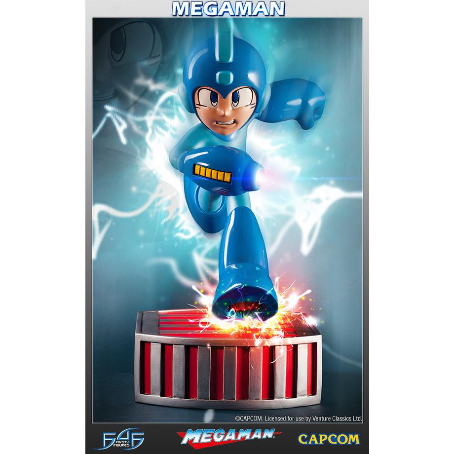F4F  Statue - Rockman - Megaman Running 