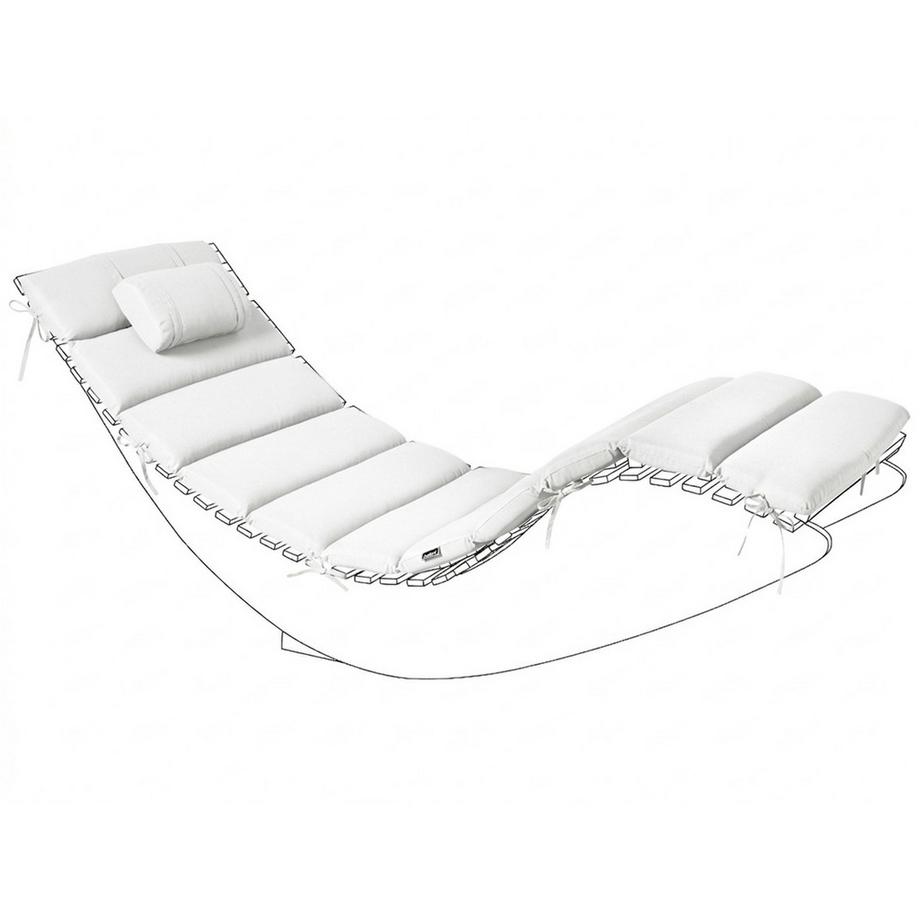 Coussin de transat extérieur en Polyester  BRESCIA PREMIUM