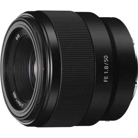 SONY  FE 50 mm f/1.8 Hybridobjektiv schwarz 