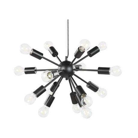 Beliani Lampe suspension en Métal Moderne BALAGAS  