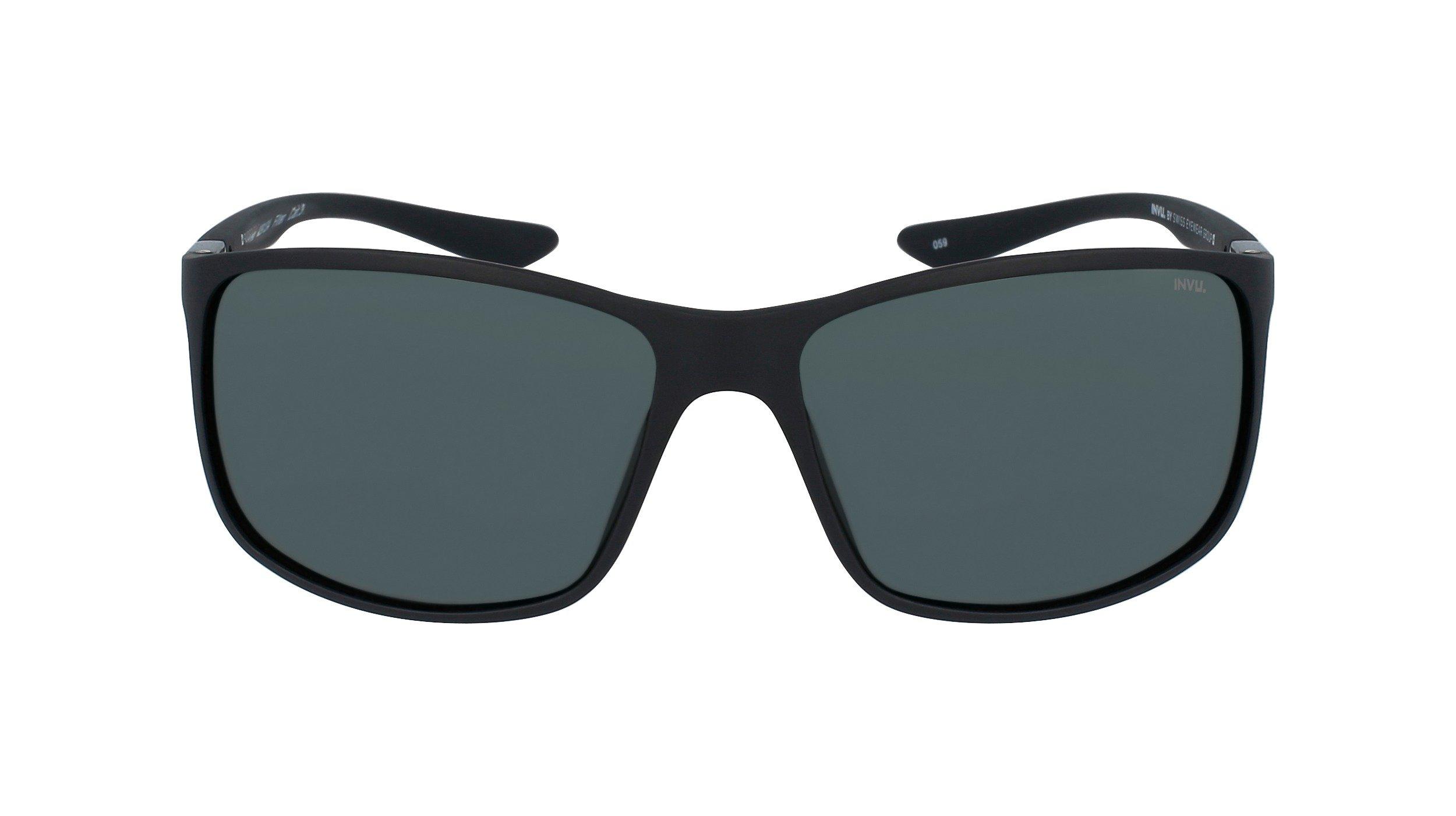 Image of Polarisierte Sport Sonnenbrille Mit Etui Unisex Schwarz ONE SIZE