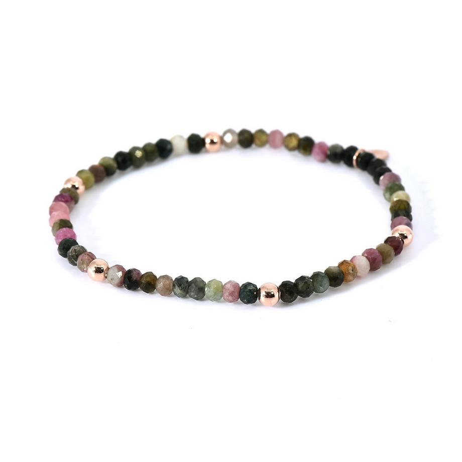 Balibay  Liara  Armband mit Turmalin Silber rose vergoldet 