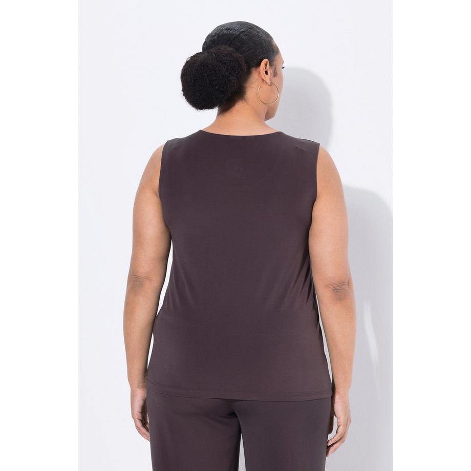 Ulla Popken Rundhals Spandex Tanktop  