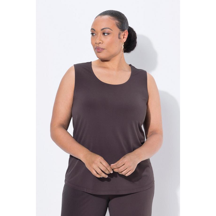 Ulla Popken Rundhals Spandex Tanktop  