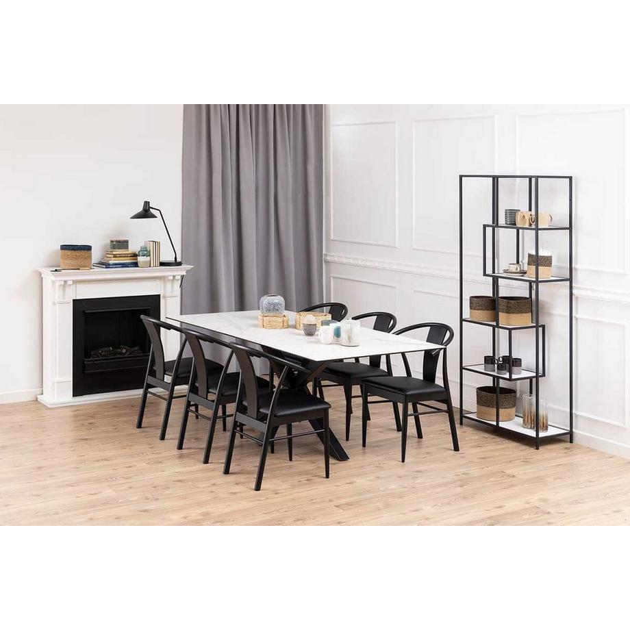 mutoni Table à manger Triple-X verr  