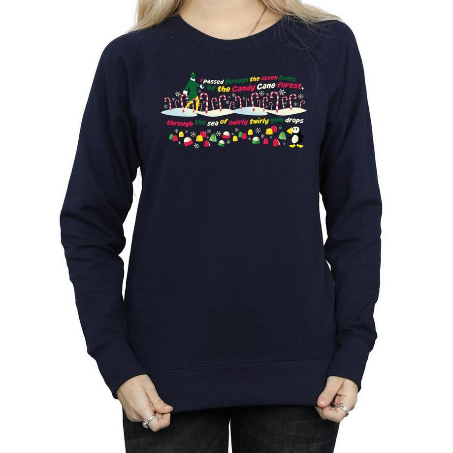 Elf Stampa Grafica Felpa Slim Fit  