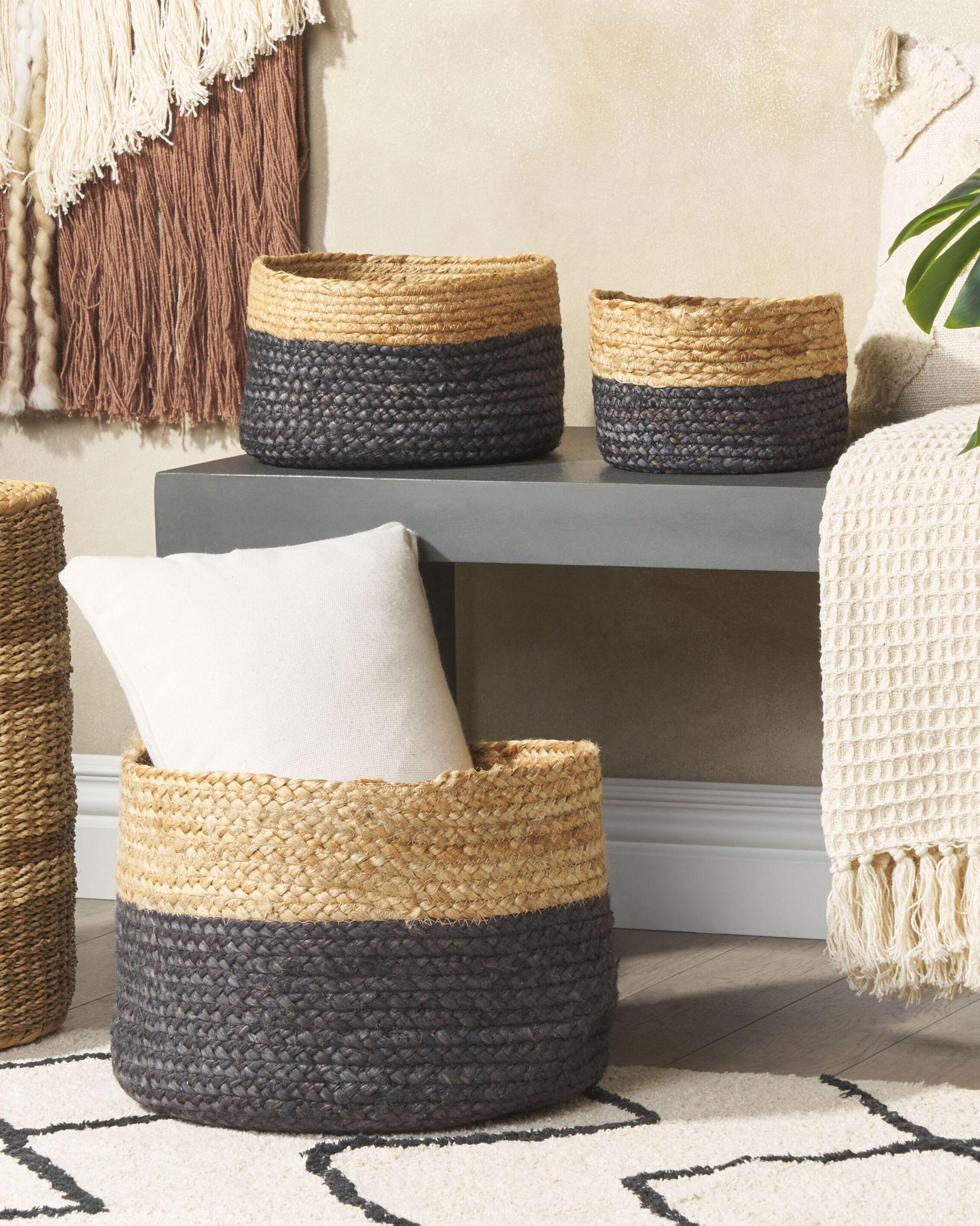 Beliani Accessoires en Jute Boho JABAR  