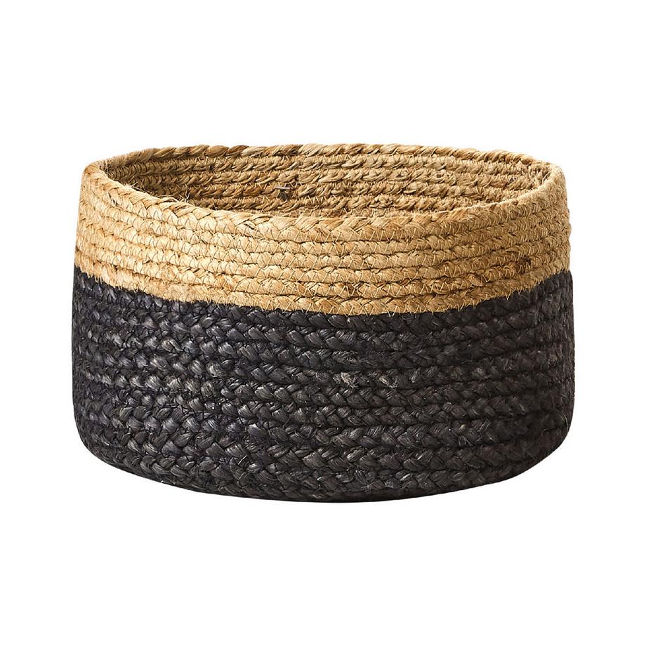 Beliani Lot de 3 paniers en Jute Boho JABAR  