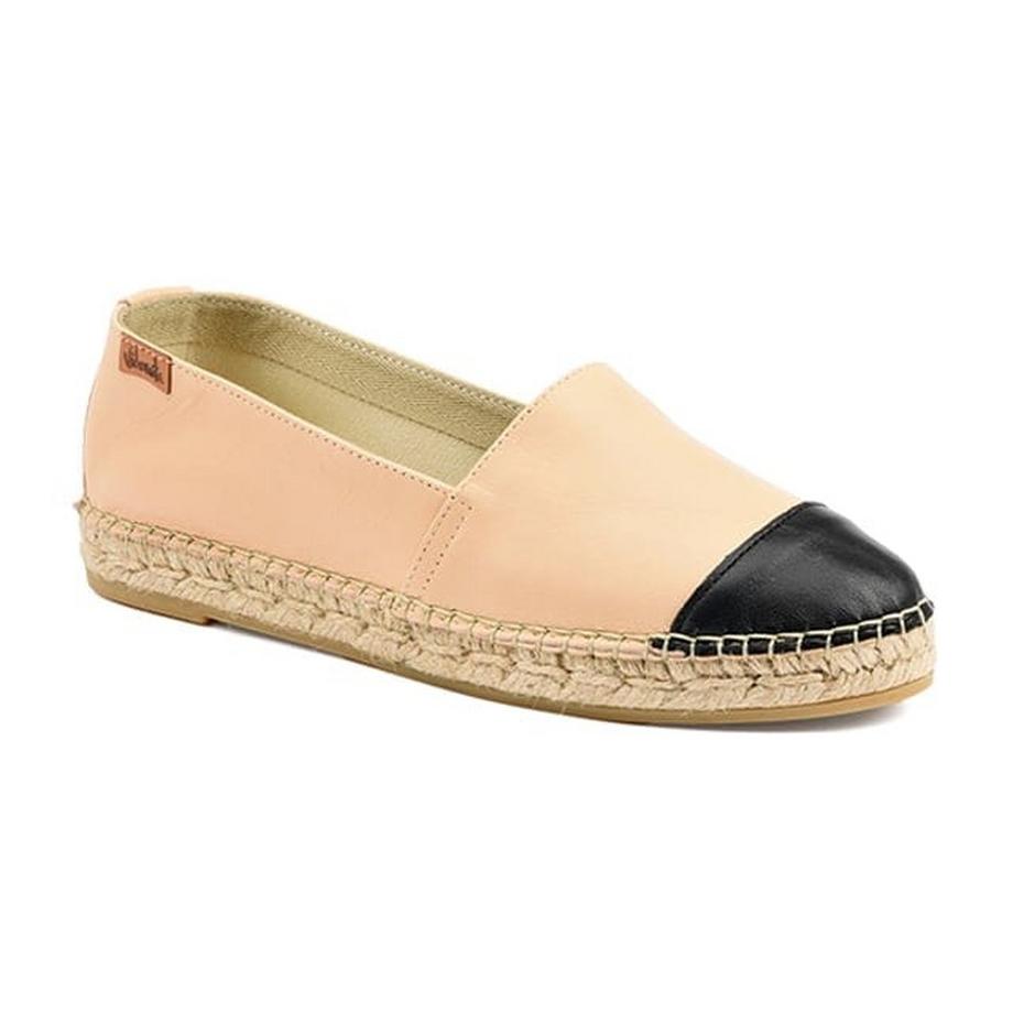 Vidorreta Camping Espadrilles mit Kontrastkappe  