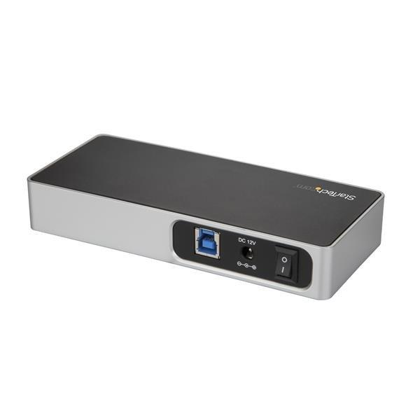 STARTECH  Hub USB-C a 7 porte - 5x USB-A + 2 USB-C - USB 3.0 - Hub Alimentato 