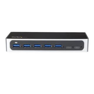 STARTECH  Hub USB-C a 7 porte - 5x USB-A + 2 USB-C - USB 3.0 - Hub Alimentato 