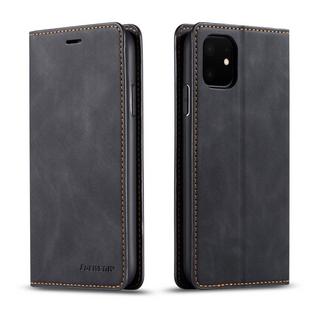 Cover-Discount  iPhone 11 - Vintage Flip Case In Wildleder Optik 