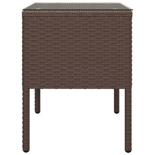 VidaXL Beistelltisch poly-rattan  