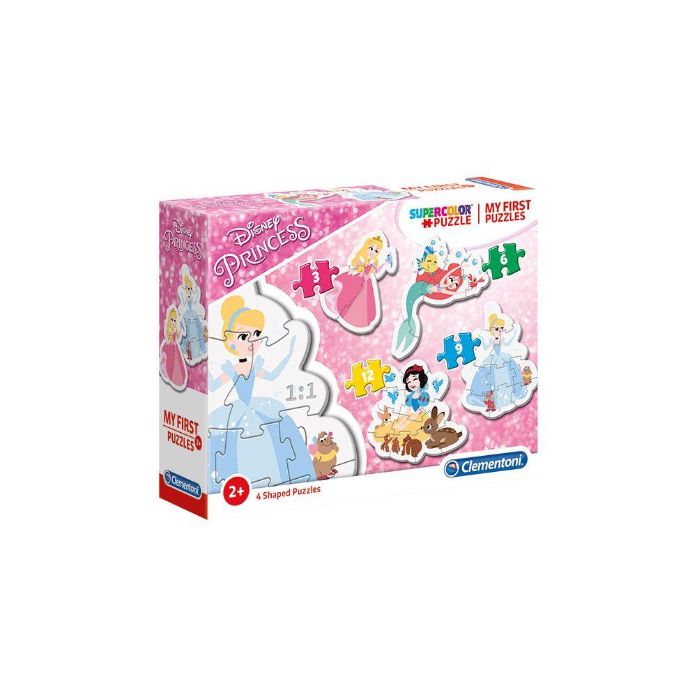 Clementoni  Puzzle Disney Princess (3-6-9-12) 