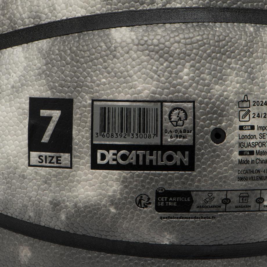 TARMAK  Ballon de basketball taille 7 - BT500 Touch polyuréthane 