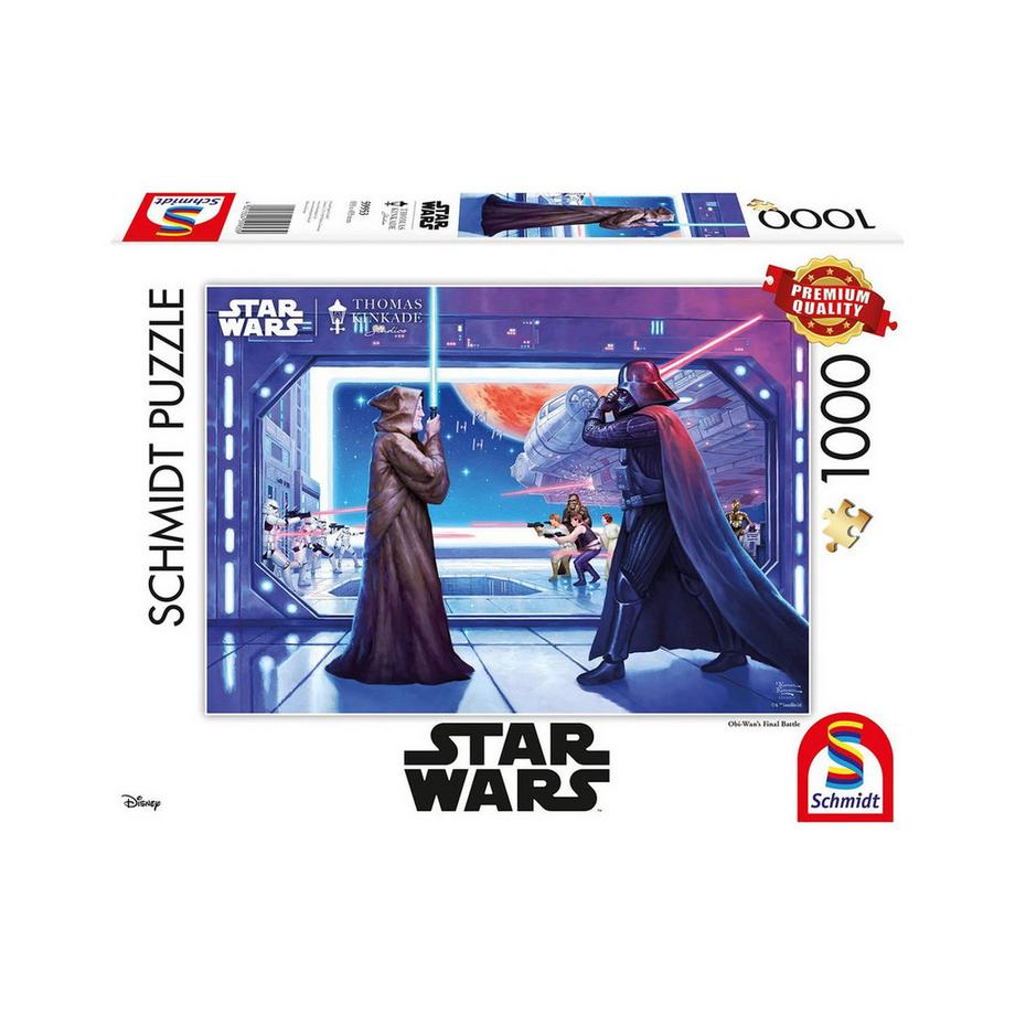 Schmidt  Puzzle Obi Wan's letzter Kampf (1000Teile) 