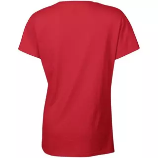 Gildan  Tshirt à manches courtes coupe féminine Rouge Bariolé
