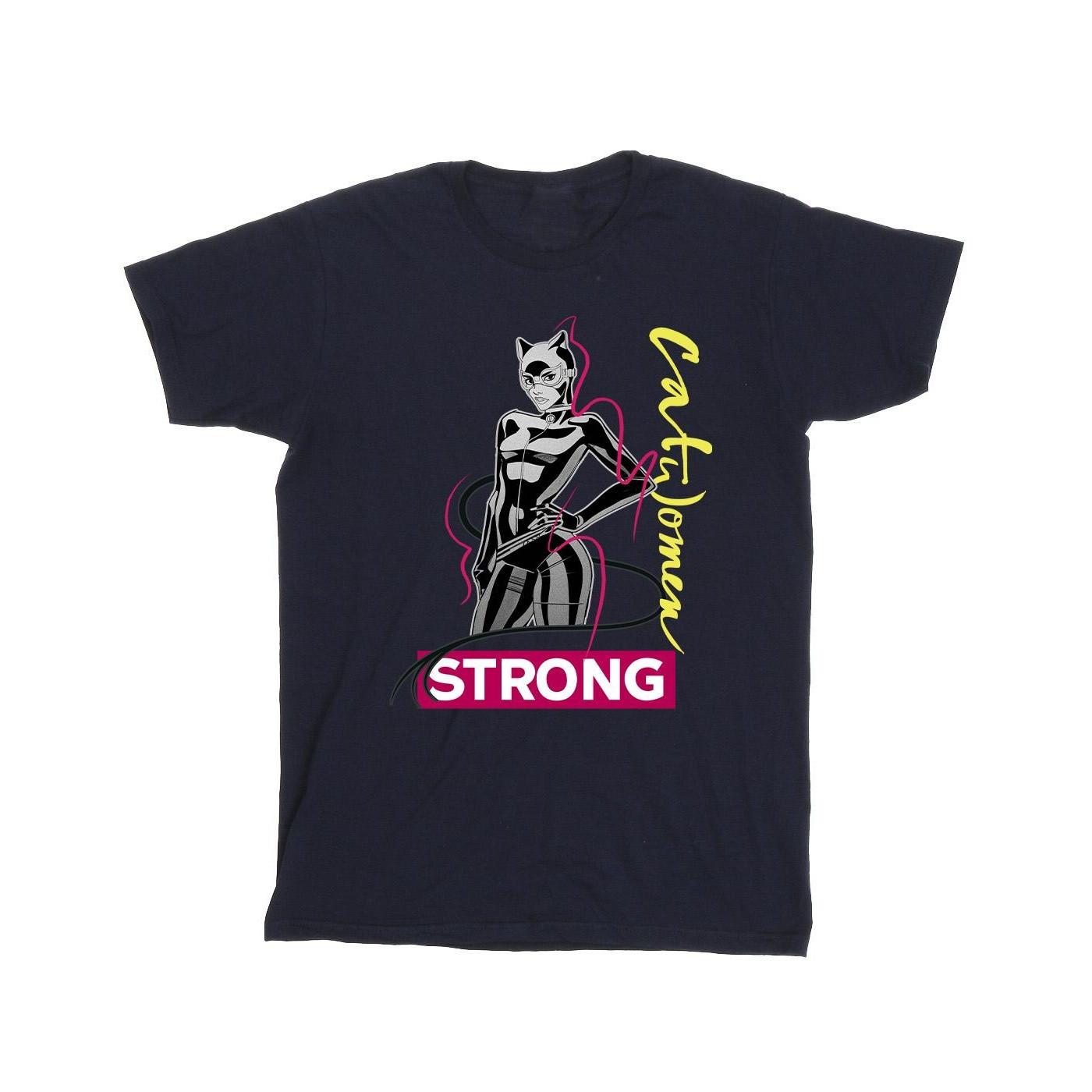 Image of Batman Catwoman Strong Tshirt Jungen Marine 104