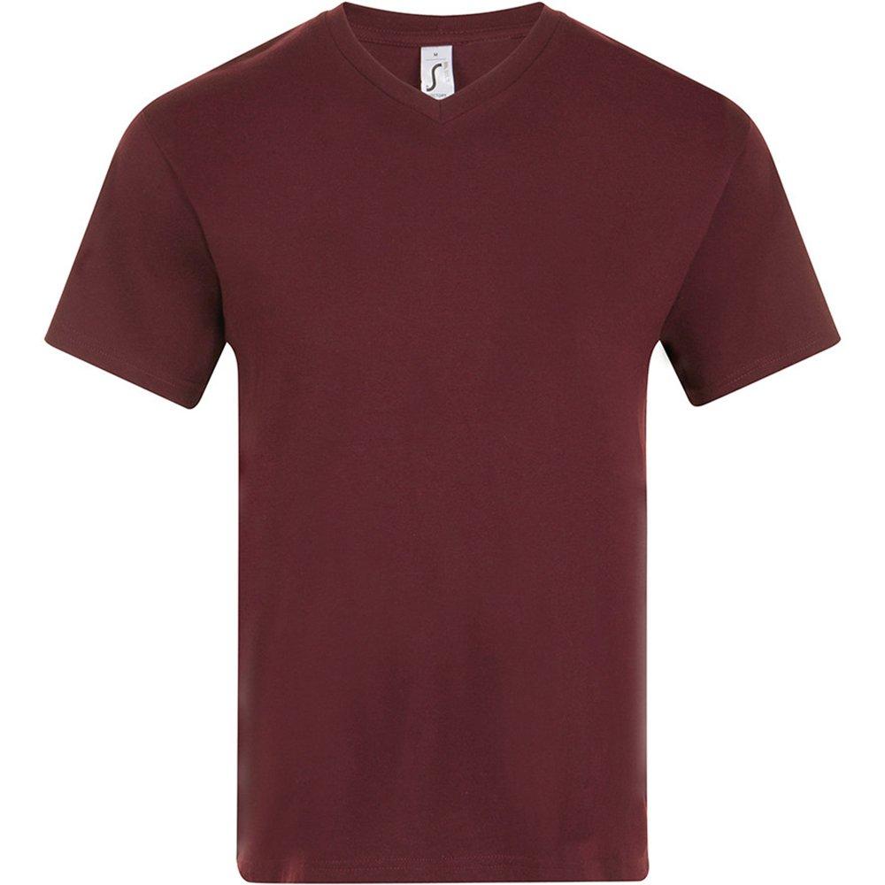 Image of Victory Tshirt, Vausschnitt, Kurzarm Herren Bordeaux S