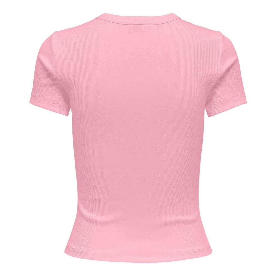 ONLY T-Shirt  1er Pack Bequem sitzend-ONLVAL LIFE O-NECK TOP  