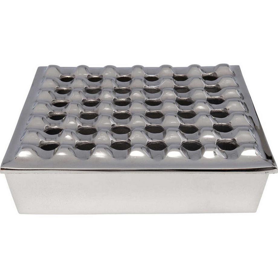 KARE Design Ascher Soho Square Silber 25x25cm  