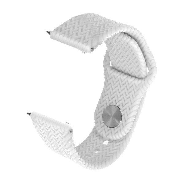 Image of Samsung Watch 4 Silikon Armband Weiß