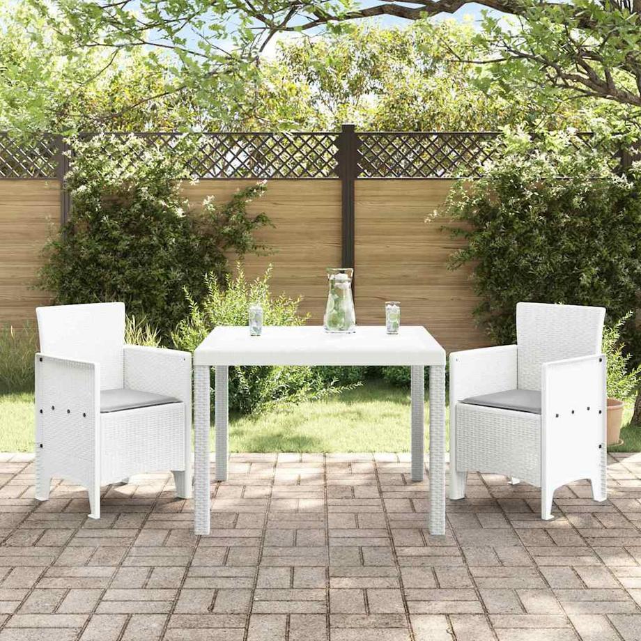 VidaXL Set de repas de jardin polypropylène  