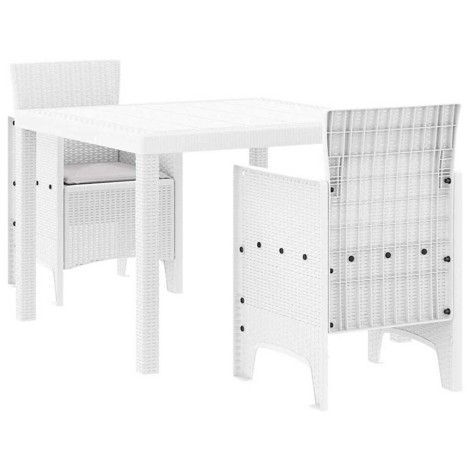 Set de repas de jardin polypropylène