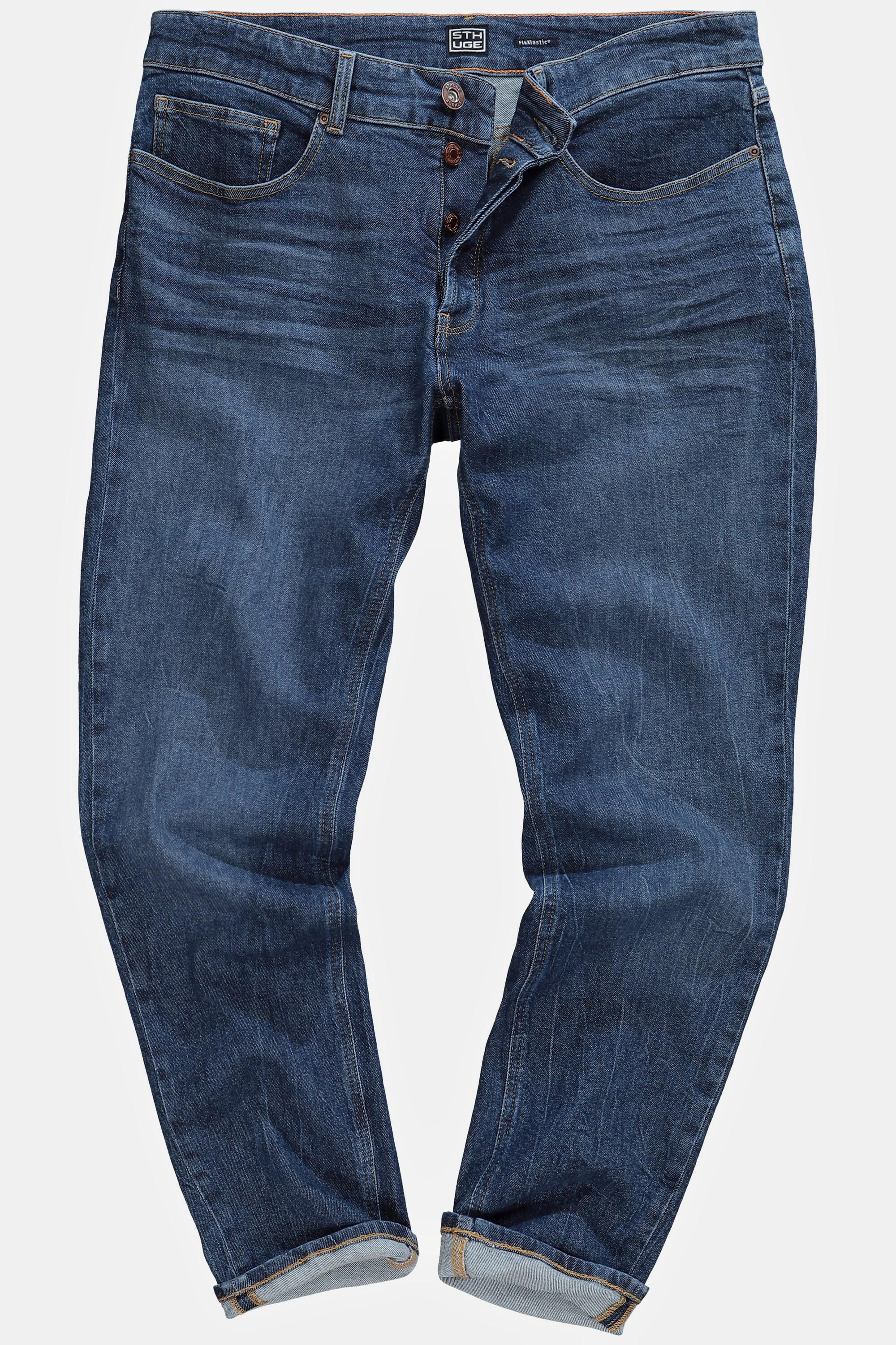 Sthuge  Jean 5 poches, coupe Loose Fit - jusqu'au 72 