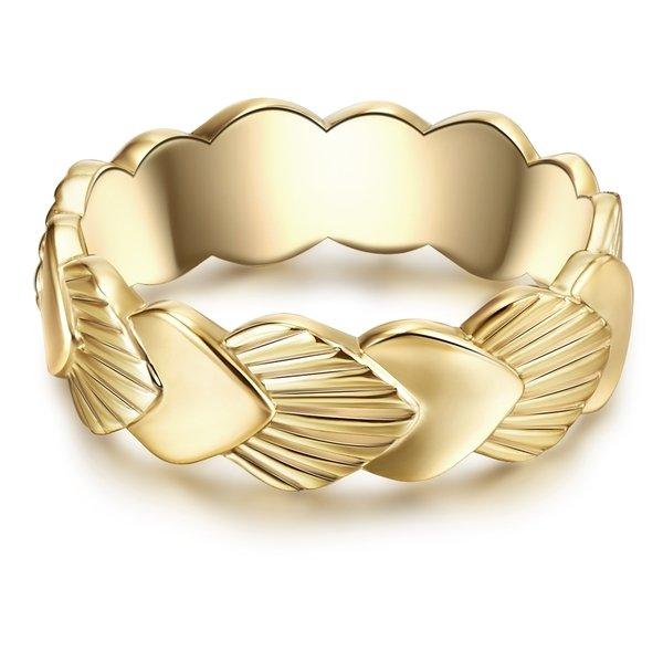 Image of Ring Muschel Damen Gold 52