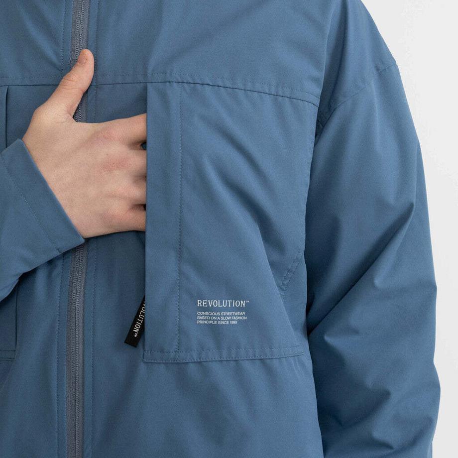 Revolution Windjacke mit Kapuze  