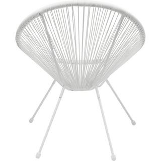 KARE Design Set da giardino Acapulco bianco (2 pezzi)  