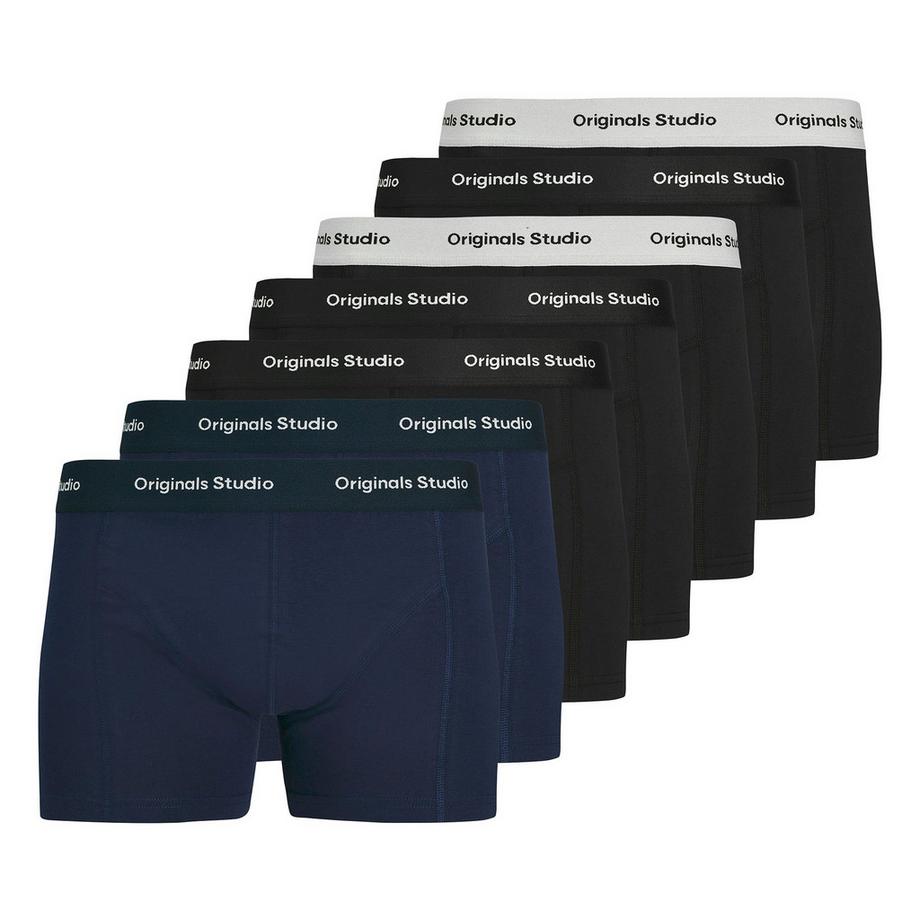 JACK & JONES JACVESTERBRO Solid Trunks Pack de 7  